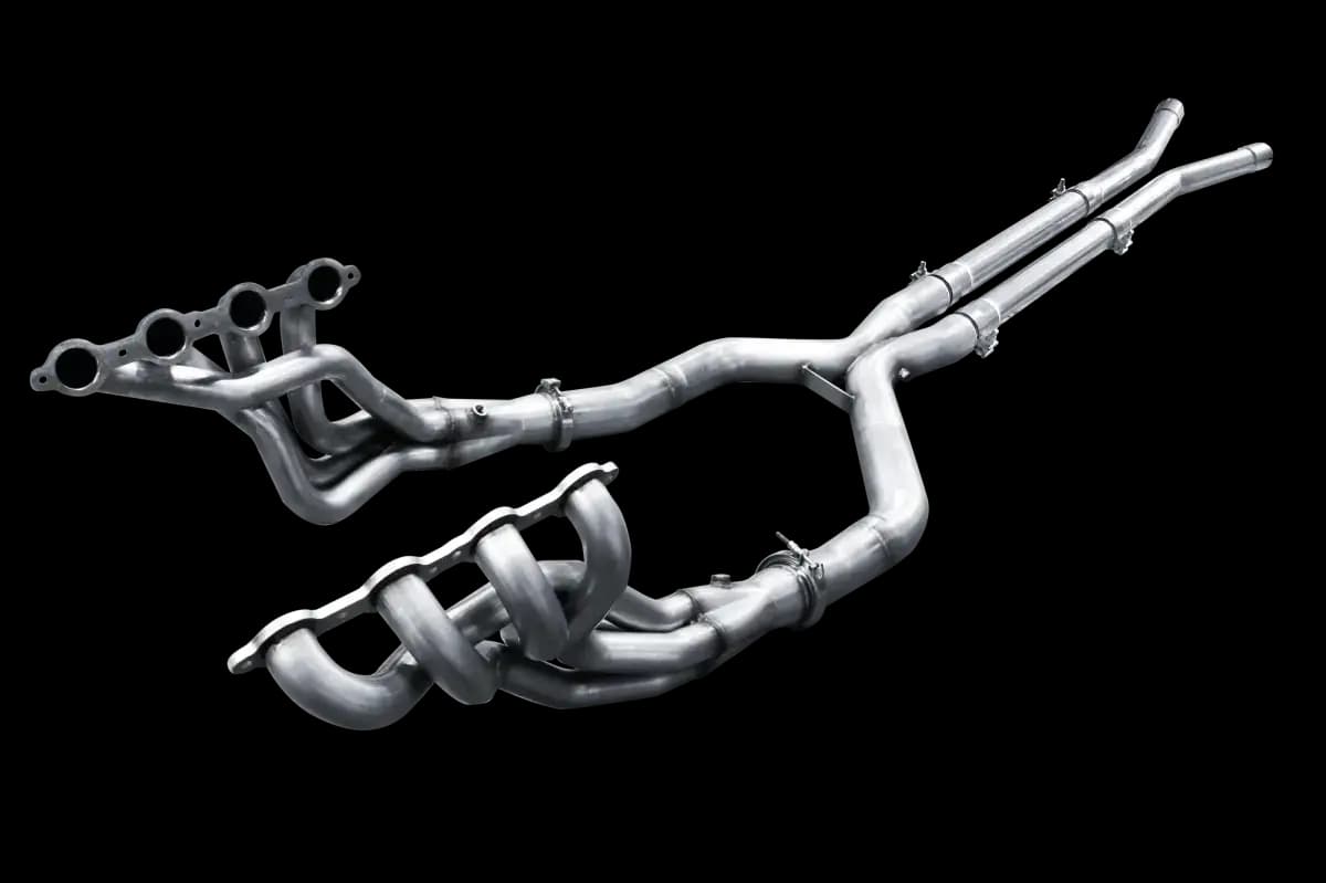 ARH Cadillac CTS-V 2009-2015 2" x 3-1/2" Race Long Tube Headers With Non-Catted X-Pipe 