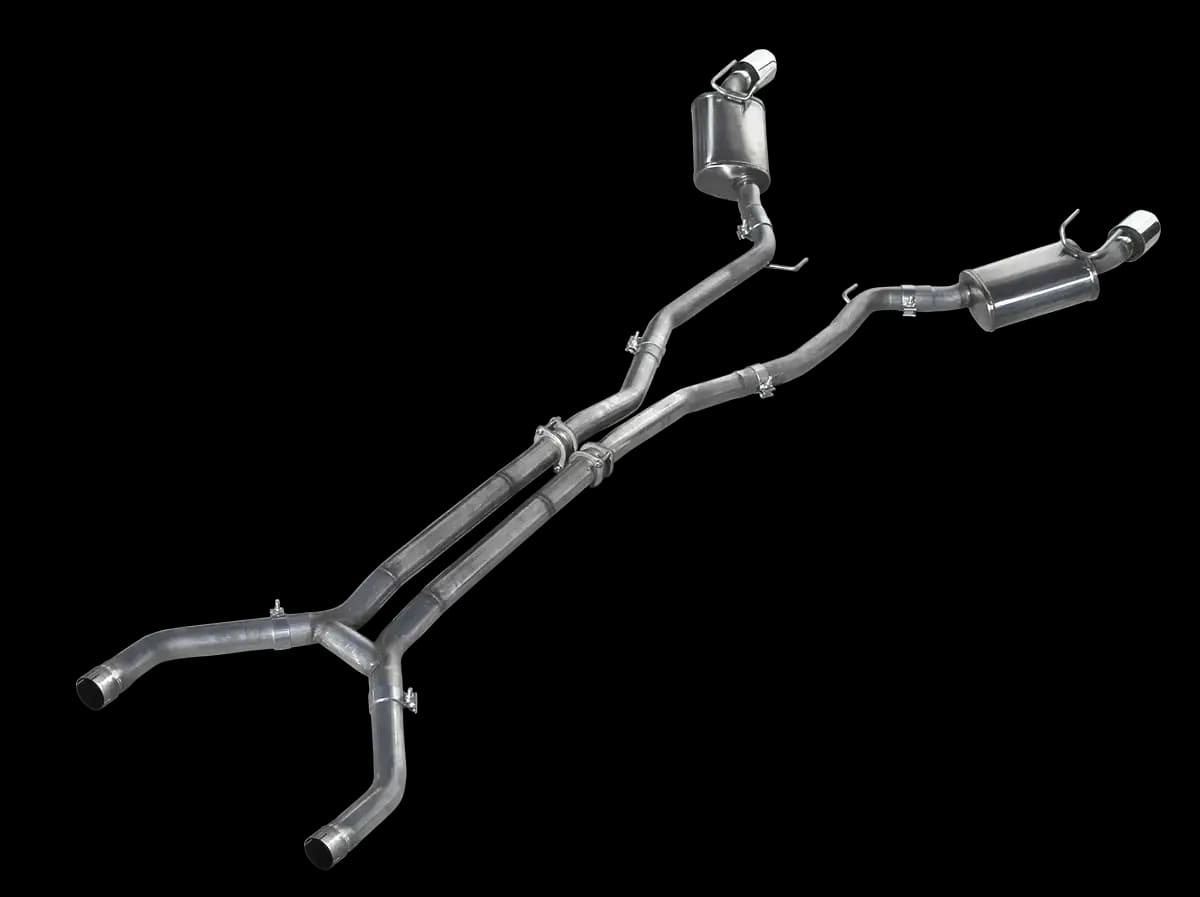 ARH Camaro 5th Gen V6 2010+ 3" x 3" Full Catback H-Pipe Exhaust System