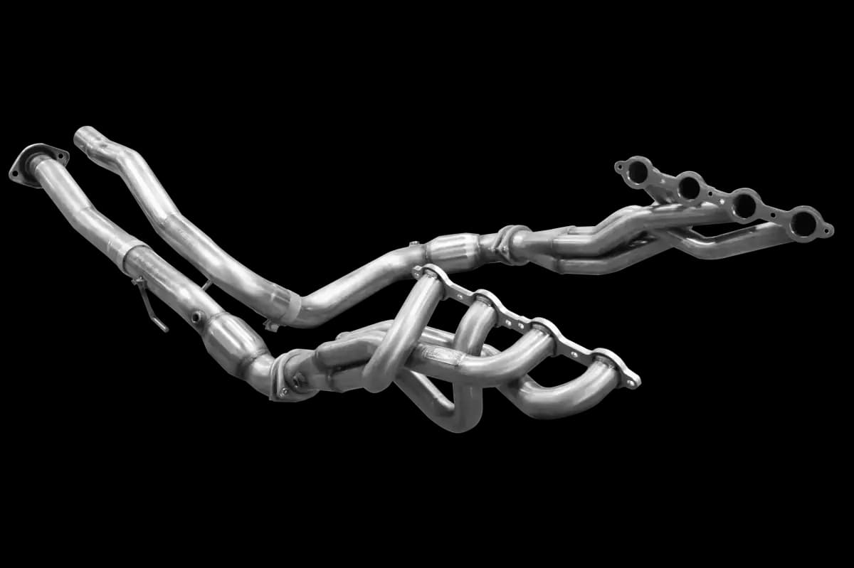 ARH GM 2500 Truck 6.0L 1999-2006 1-3/4" x 3" Long Tube Headers & Catted Connection Pipes