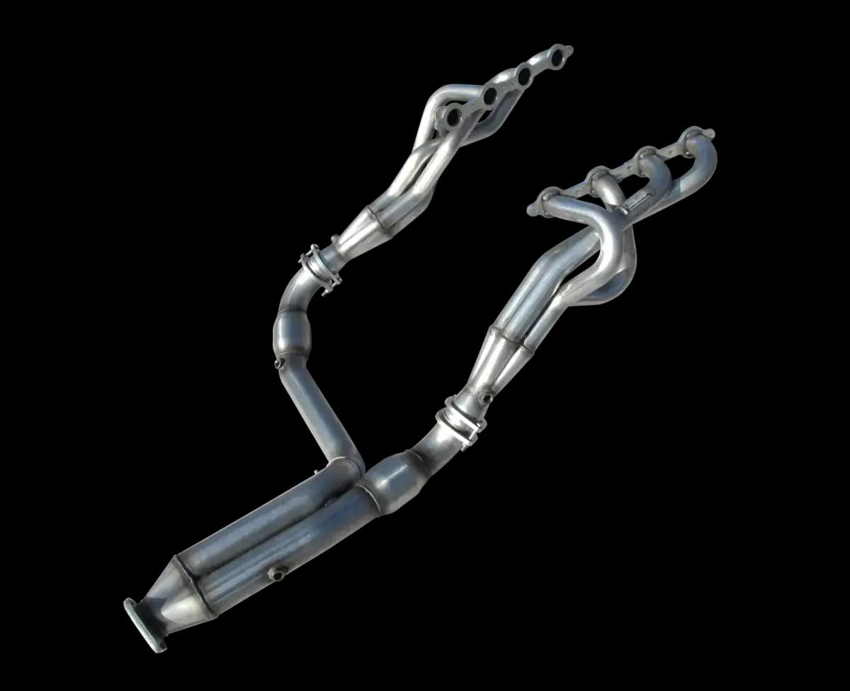 ARH GM Truck 4.8L & 5.3L 1999-2006 1-3/4" x 3" Long Tube Headers & Non Catted Y-Pipe