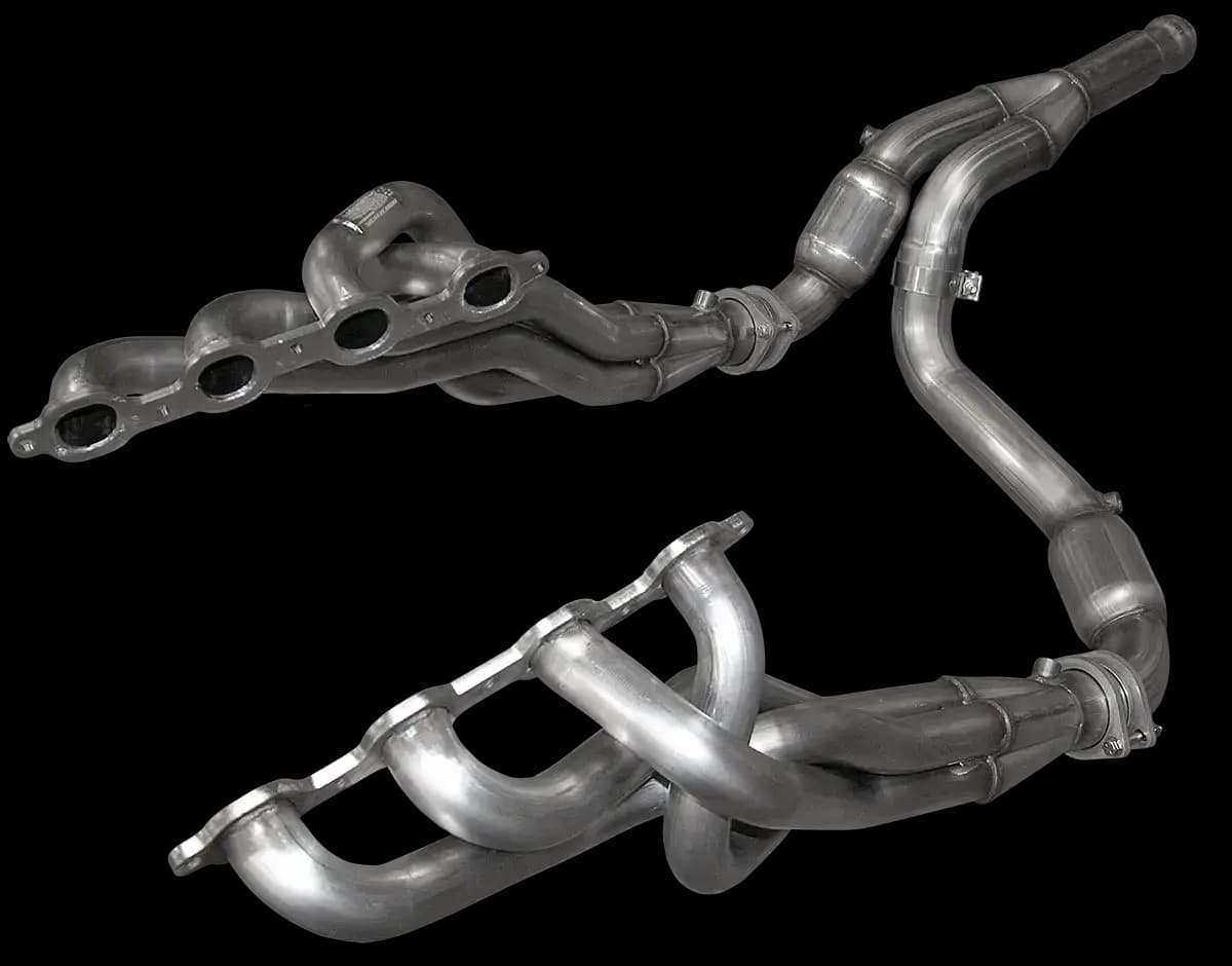 ARH GM Truck 5.3L 2014-2018 1-3/4" x 3" Long Tube Headers & Catted Y-Pipe