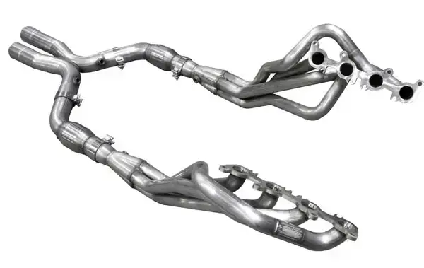 ARH Ford Mustang 5.0L 2015-2017 1-3/4" x 3" Long Tube Headers With Non Catted X-Pipe Bottleneck Eliminator System