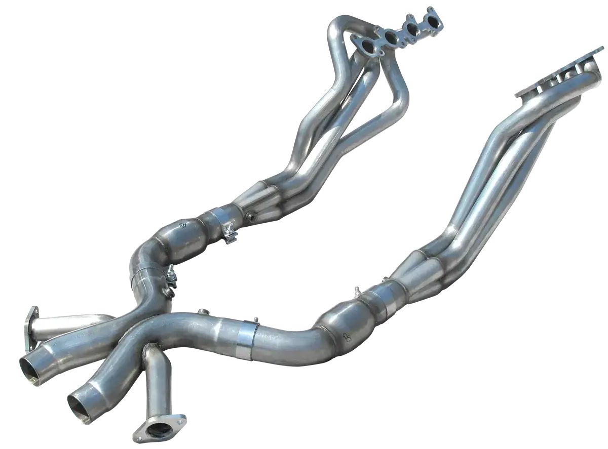 ARH Ford Mustang Boss 5.0L 2012-2013 2" x 3" Long Tube Headers With Non Catted Connection Pipes