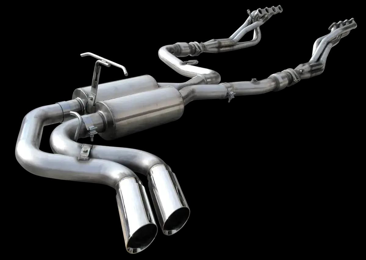 ARH Ford Lightning 1999-2004 1-3/4" x 3" Long Tube Headers & Full Catted Exhaust With Stainless Steel Tips