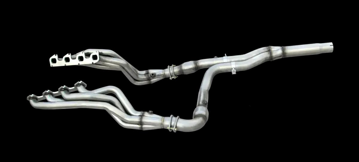 ARH Ford Raptor 6.2L 2011+ 1-3/4" x 3" Long Tube Headers & Full Catted Exhaust With Stainless Steel Tips