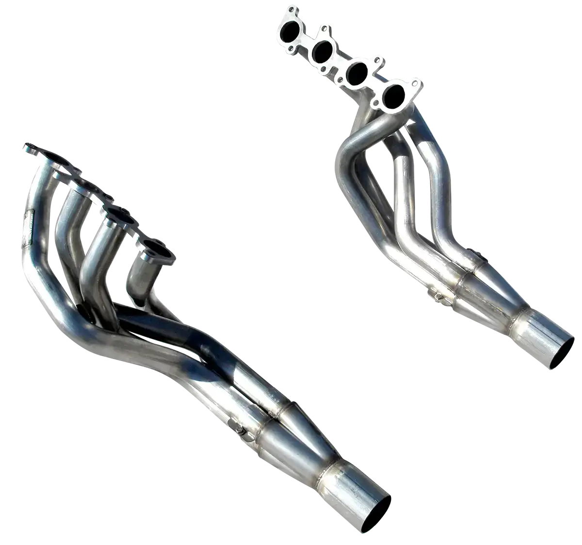 ARH Ford Mustang Foxbody Coyote Swap 1979-1993 1-7/8" x 3" Long Tube Headers & Non Catted Connection Pipes