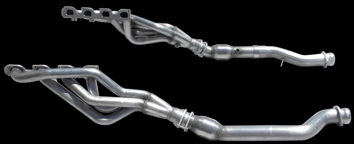 ARH Jeep Cherokee Trackhawk 6.2L 2018+ 2" x 3" Long Tube Headers With Catted Connection Pipes