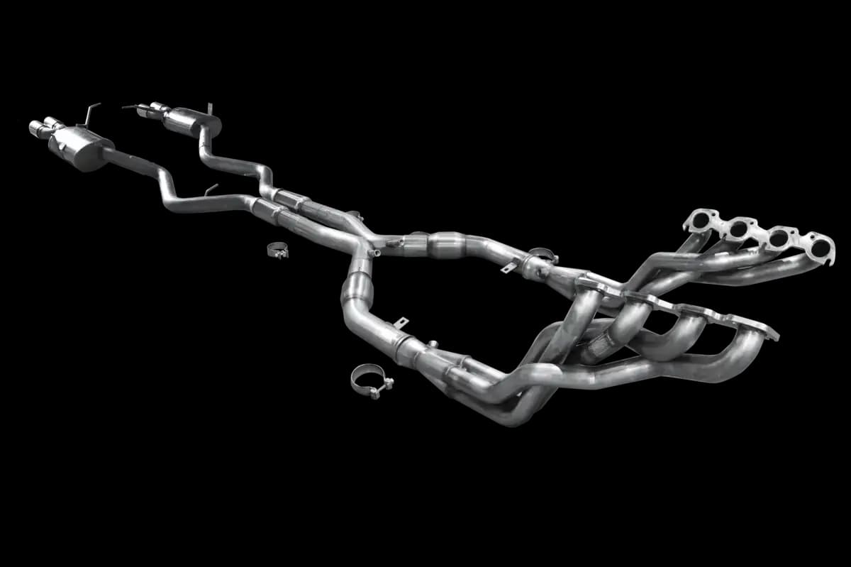 ARH BMW E90/E92 M3 2007-2013 1-5/8" x 1-3/4" x 1-7/8" x 3" Triple Step Long Tube Headers & Non Catted X Pipes With Quad Stainless Steel Tips