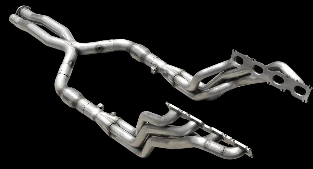 ARH Mercedes CLS63 2007-2009 1-7/8" x 3" Long Tube Headers & Catted X-Pipe 