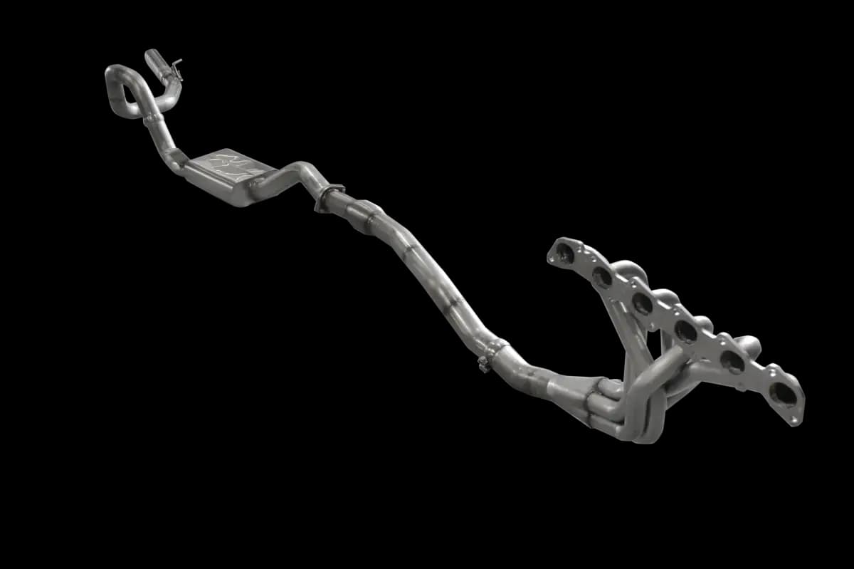 ARH Nissan Patrol 4.8L TB48 INLINE 6 2002+ 1-7/8" x 3-1/2" Long Tube Header & Catted Connection Pipe With Stainless Steel Tip