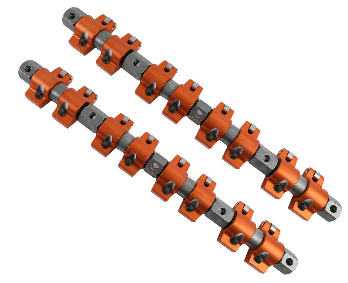 Harland Sharp Big Block Mopar 7/8" Shaft Mount Roller Rocker Arms, 1.5 Ratio, for TFS Powerport Heads and Edelbrock RPM