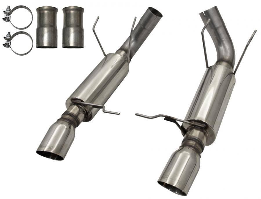 Bassani Ford Mustang 2011-2014 5.0L 3" Axle Back With Dual Stainless Steel Tips