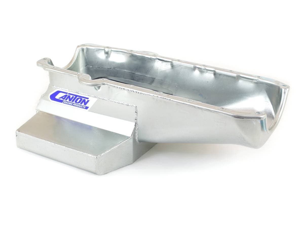 1980-1985 SBC Circle Track 10.5" Long Wet Sump Canton Race Oil Pan