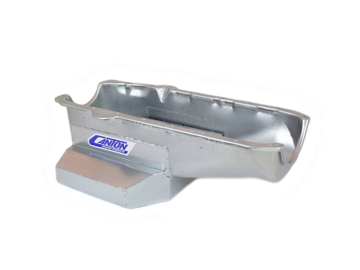 Chevy Corvette 1984-1996 SBC blocks Canton Oil Pan - Silver