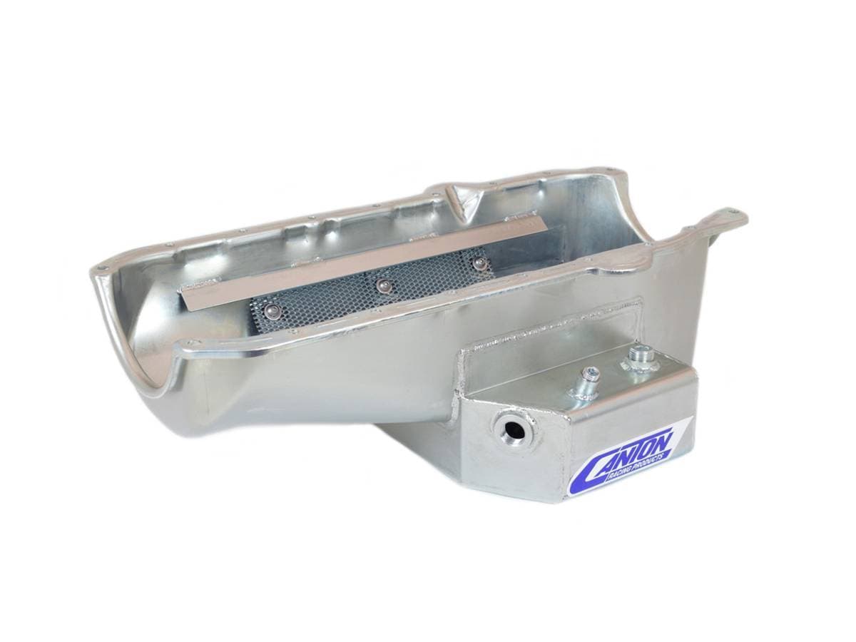 Chevy Corvette Late-model 84-96 Canton Oil Pan - Silver