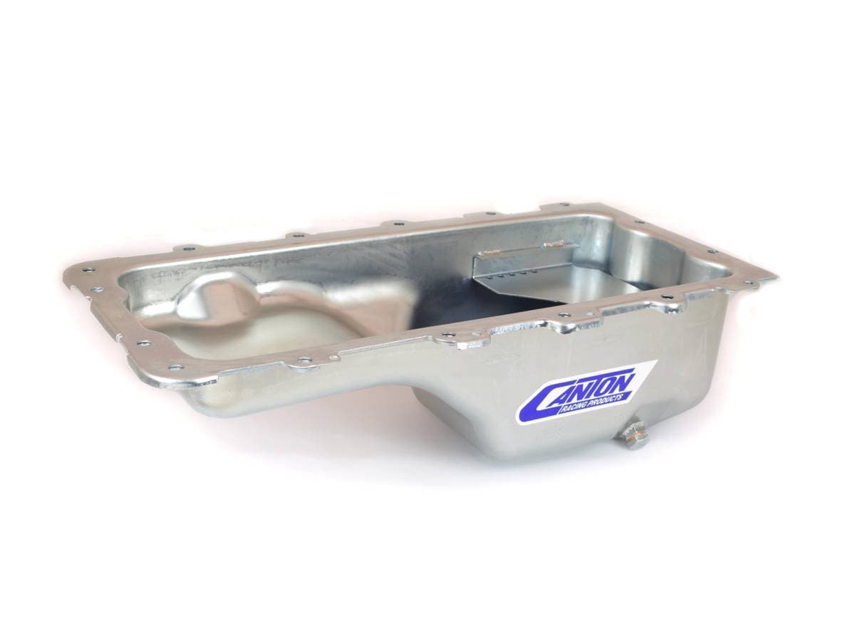 Ford 4.6L/5.4L Stock Eliminator Rear Sump Drag & Road Canton Race Oil Pan - Silver