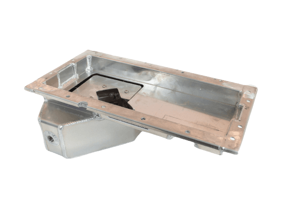 Ford 4.6L/5.4L Modular Aluminum Rear Sump Drag Race Oil Pan