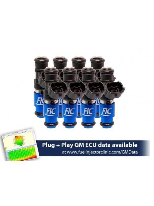 FIC 2150cc High Z Flow Matched Fuel Injectors for LS Truck/SUV (4.8L,5.3L,6.0L) 1999-2006 - Set of 8
