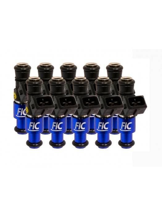 FIC 1200cc High Z Flow Matched Fuel Injectors for BMW E60 2005-2010 - Set of 10