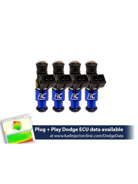 FIC 1200cc High Z Flow Matched Fuel Injectors for Dodge SRT-4 2003-2005 - Set of 4