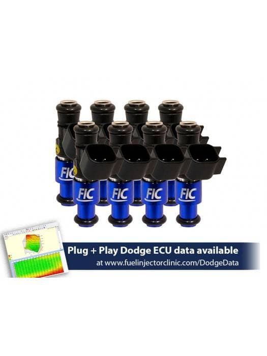 FIC 1440cc High Z Flow Matched Fuel Injectors for Dodge Hemi 5.7L/6.1L/6.2L/6.4L - Set of 8