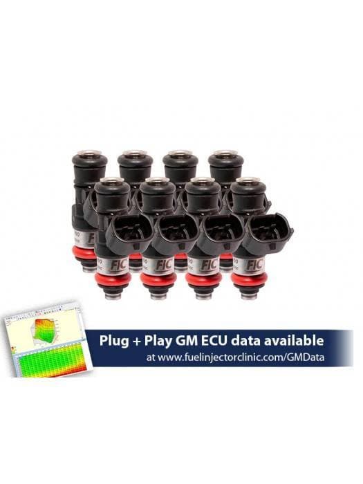 FIC 2150cc High Z Flow Matched Fuel Injectors for LS Truck/SUV 6.2L 2009-2013 - Set of 8