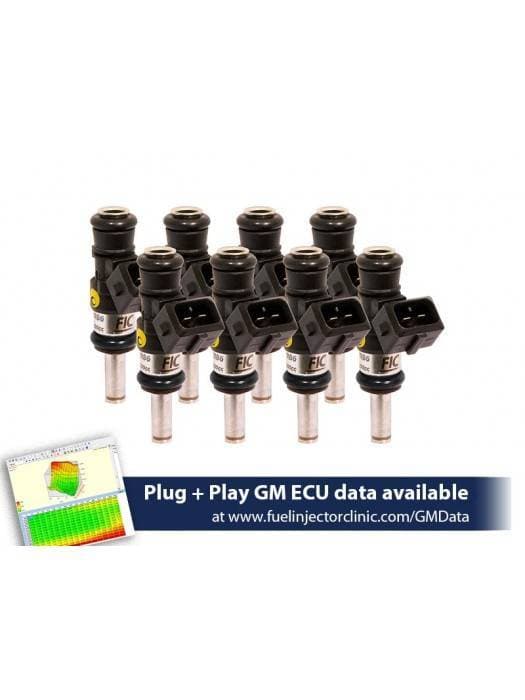 FIC 1200cc High Z Flow Matched Fuel Injectors for LS Truck/SUV 6.2L 2009-2013 - Set of 8