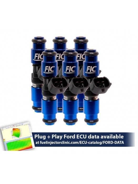 FIC 2150cc High Z Flow Matched Fuel Injectors for Ford Falcon XR6T (FG) 2008-2014 - Set of 6