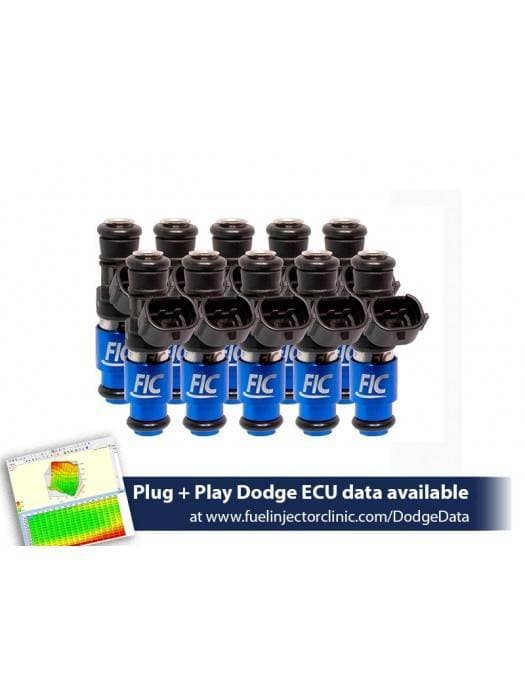 FIC 2150cc High Z Flow Matched Fuel Injectors for Dodge Viper 2008-2017 - Set of 10