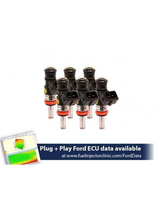 FIC 1200cc High Z Flow Matched Fuel Injectors for Ford Raptor 2017-2019 - Set of 6