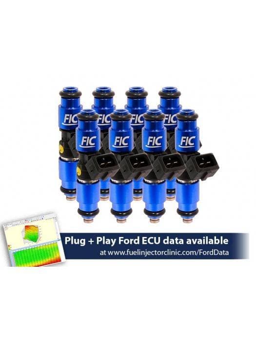FIC 1200cc High Z Flow Matched Fuel Injectors for Ford F-150 2004+ - Set of 8