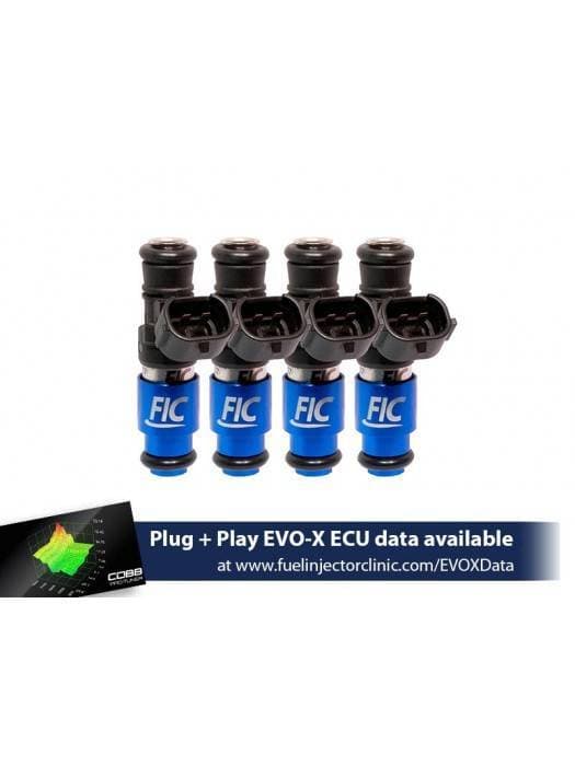 FIC 2150cc High Z Flow Matched Fuel Injectors for Mitsubishi Evolution X 2007-2016 - Set of 4