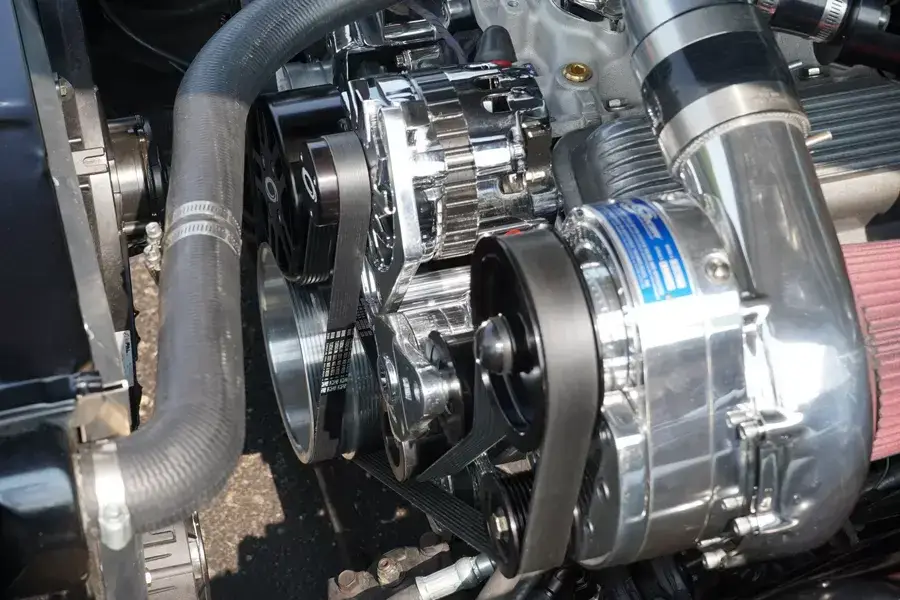 ProCharger SBC Front End Accessory Serpentine Drive Kit With P1SC Supercharger Head Unit