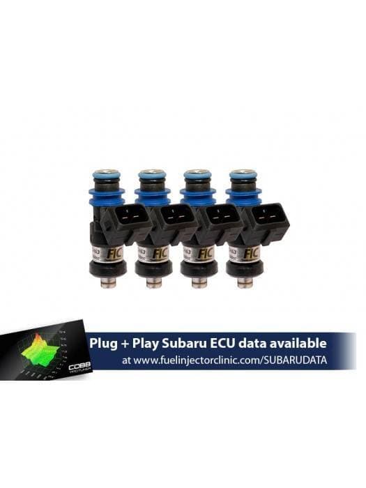 FIC 1650cc High Z Flow Matched Fuel Injectors for Subaru BRZ 2013+ - Set of 4