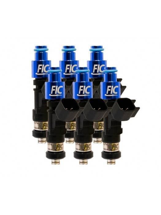 FIC 650cc High Z Flow Matched Fuel Injectors for Nissan GTR RB26 1989-2002 - Set of 6