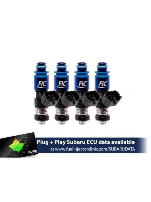 FIC 2150cc High Z Flow Matched Fuel Injectors for Subaru WRX 02-14 & STI 07+ - Set of 4