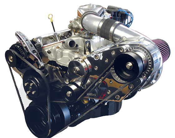 Chevy SBC & BBC Procharger Serpentine HO Tuner Kit with F-1 F-1A F-1D for Aftermarket EFI/Carb