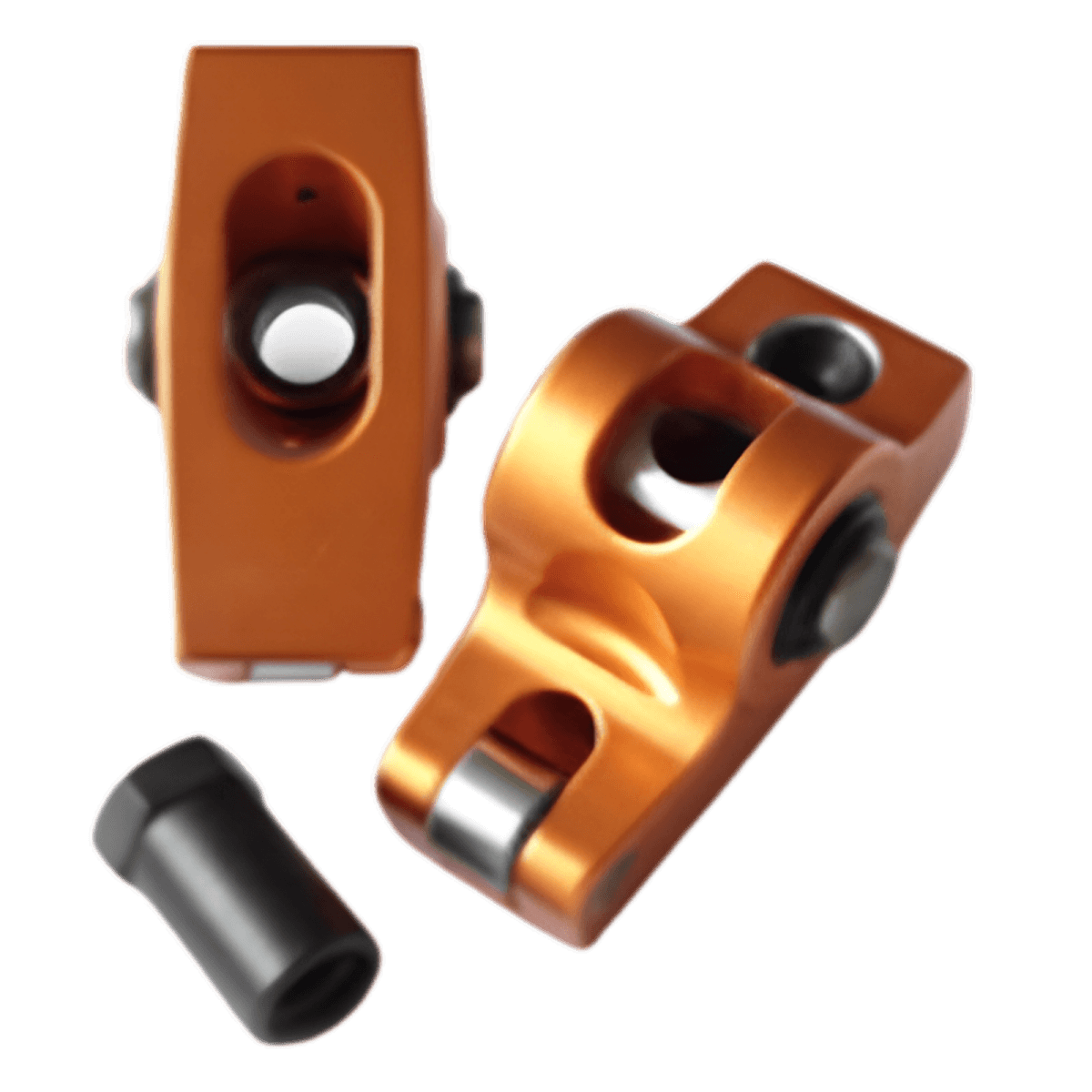 Harland Sharp SBC 3/8" Stud Mount Roller Rocker Arms, 1.5 Ratio, for SBC 262-400 Heads