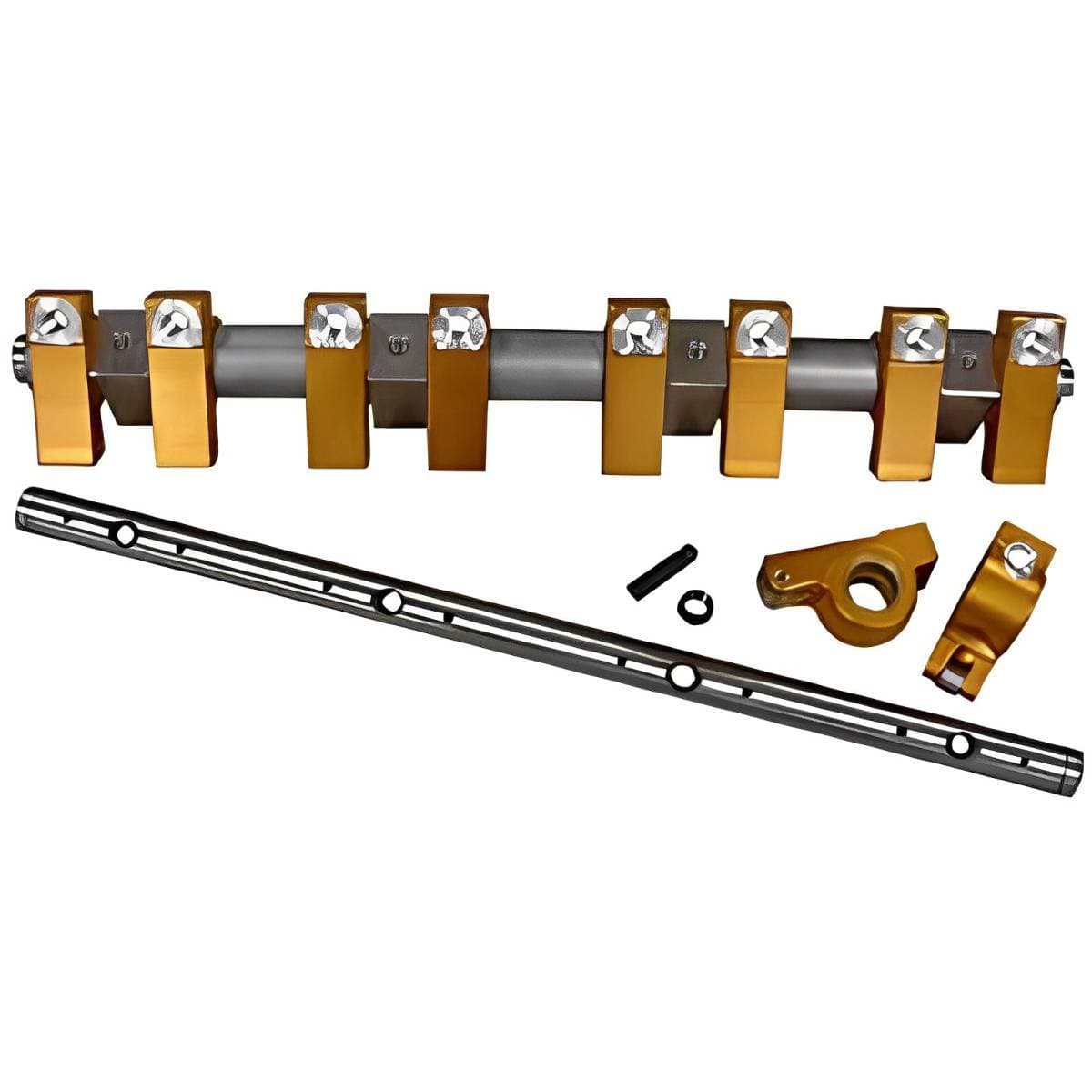 Harland Sharp 1958-1976 Ford FE 332-428 7/8 Shaft Mount Roller Rocker Arm Kit, 1.76 Ratio