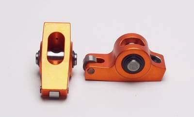 Harland Sharp BBC 65-00 396-502 7/16" Stud Mount Roller Rocker Arms, 1.7 Ratio