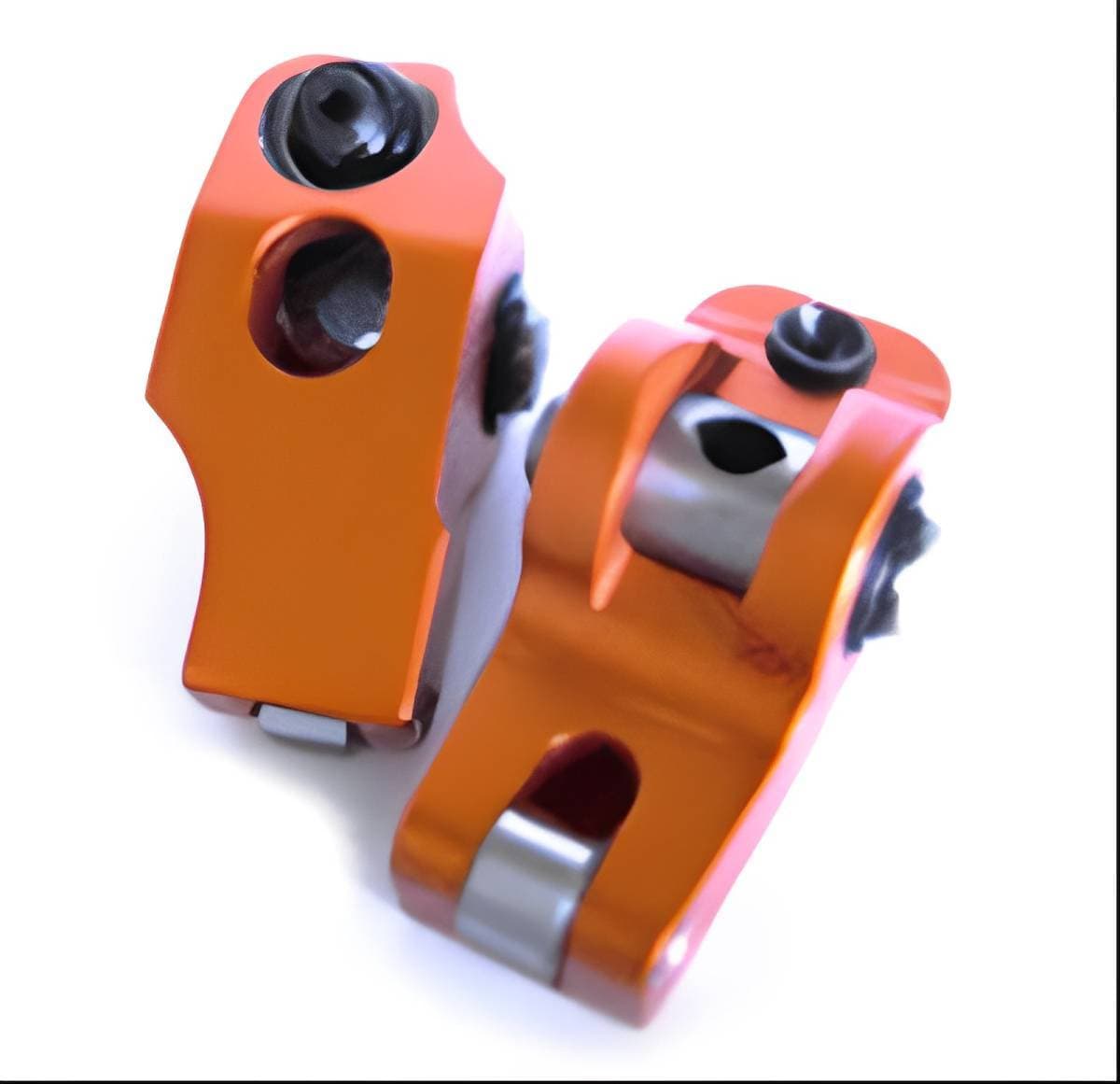 Harland Sharp LS Roller Rocker Arms, Pedestal Mount, 1.8 Ratio, Aluminum, Chevy, GM LS7, Adjustable