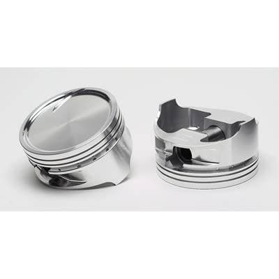 Trickflow Forged Dish Pistons For Ford 302/351 W/ Twisted Wedge SBF 514 Heads 4.040" Bore - Set of 8 (No Valve Reliefs)