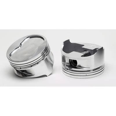 Trickflow Forged Dish Pistons For Ford 302/351 W/ Twisted Wedge SBF Heads 4.030" Bore - Set of 8 (No Valve Reliefs)