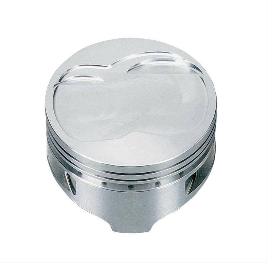 Trickflow Forged Dish Pistons For Ford 302/351 W/ Twisted Wedge SBF Heads 4.030" Bore - Set of 8 (No Valve Reliefs)