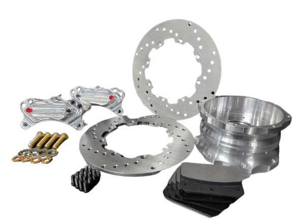 Aerospace Ford Mustang 2015-2023 4 Piston Front Drag Disc Brakes