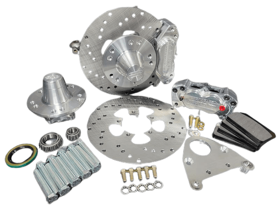 Aerospace Ford Ranger 1989-1994 4 Piston Heavy Duty Front Drag Disc Brakes