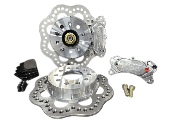 Aerospace Ford Mustang 2005-2014 4 Piston Pro-Lite Front Drag Disc Brakes