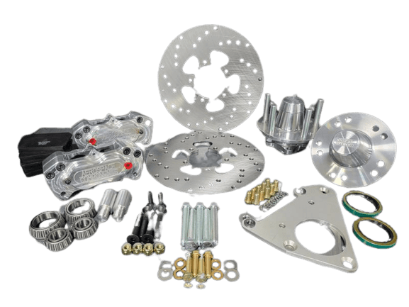 Aerospace Chevy Impala 1964-1969 4 Piston Heavy Duty Front Drag Disc Brakes