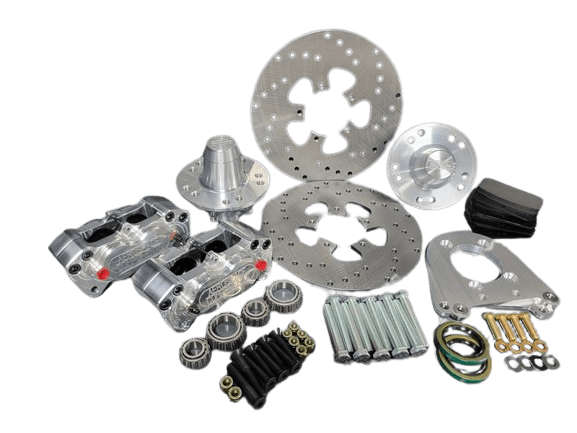 Aerospace Chevy Luv Truck 1972-1982 4 Piston Heavy Duty Front Drag Disc Brakes