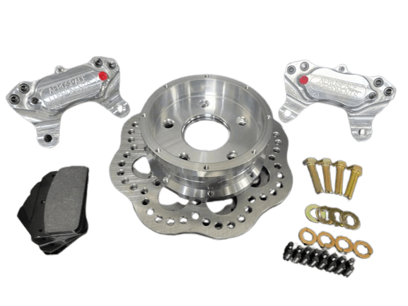 Aerospace GM CTS 15-19 / Camaro 16-22 4 Piston Pro-Lite Front Drag Disc Brakes